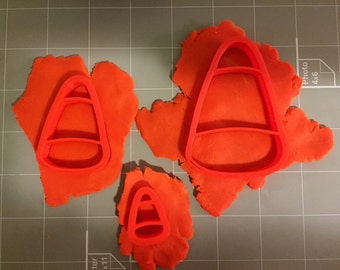 Halloween Candy Corn Cookie Cutter- Fast Shipping - Sharp Edges - Exceptional Quality