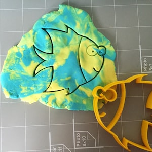 Fish Cookie Cutter (2)- Fast Shipping - Sharp Edges - Exceptional Quality