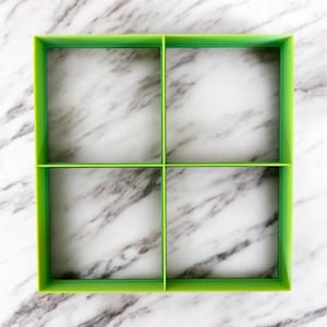 3 Inch Square Shape Multi cutter - Fast Shipping - Sharp Edges - Exceptional Quality