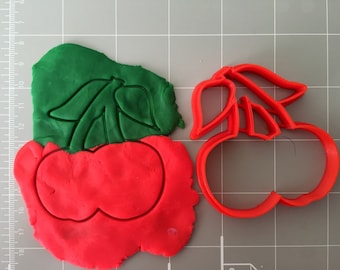 Cherry Cookie Cutter- Fast Shipping - Sharp Edges - Exceptional Quality