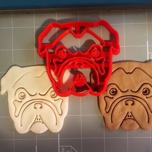 Bulldog Cookie Cutter- Fast Shipping - Sharp Edges - Exceptional Quality