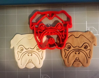 Bulldog Cookie Cutter- Fast Shipping - Sharp Edges - Exceptional Quality