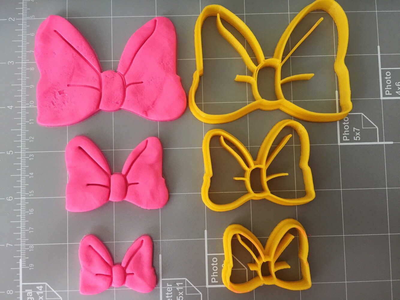 Cute Bow Cookie Cutter Etsy