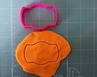Plaque shape 3 Cookie Cutter- Fast Shipping - Sharp Edges - Exceptional Quality