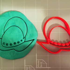 Military Headwear Cookie Cutter (2)- Fast Shipping - Sharp Edges - Exceptional Quality