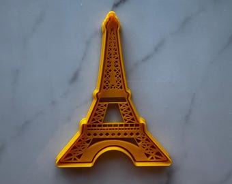 Eiffel tower Cookie Cutter - Large Size 6” Tall - Fast Shipping - Sharp Edges - Exceptional Quality