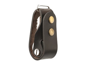 Smart key organizer, orbitkey keychain key fob with rivet, personalized name initials