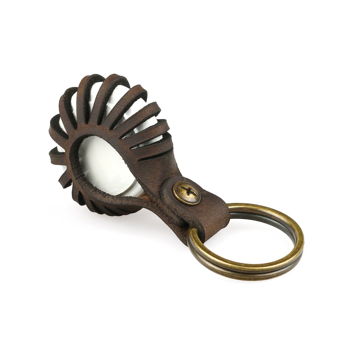 AirTag ID keychain compact Airtag key fob shell design in Etsy