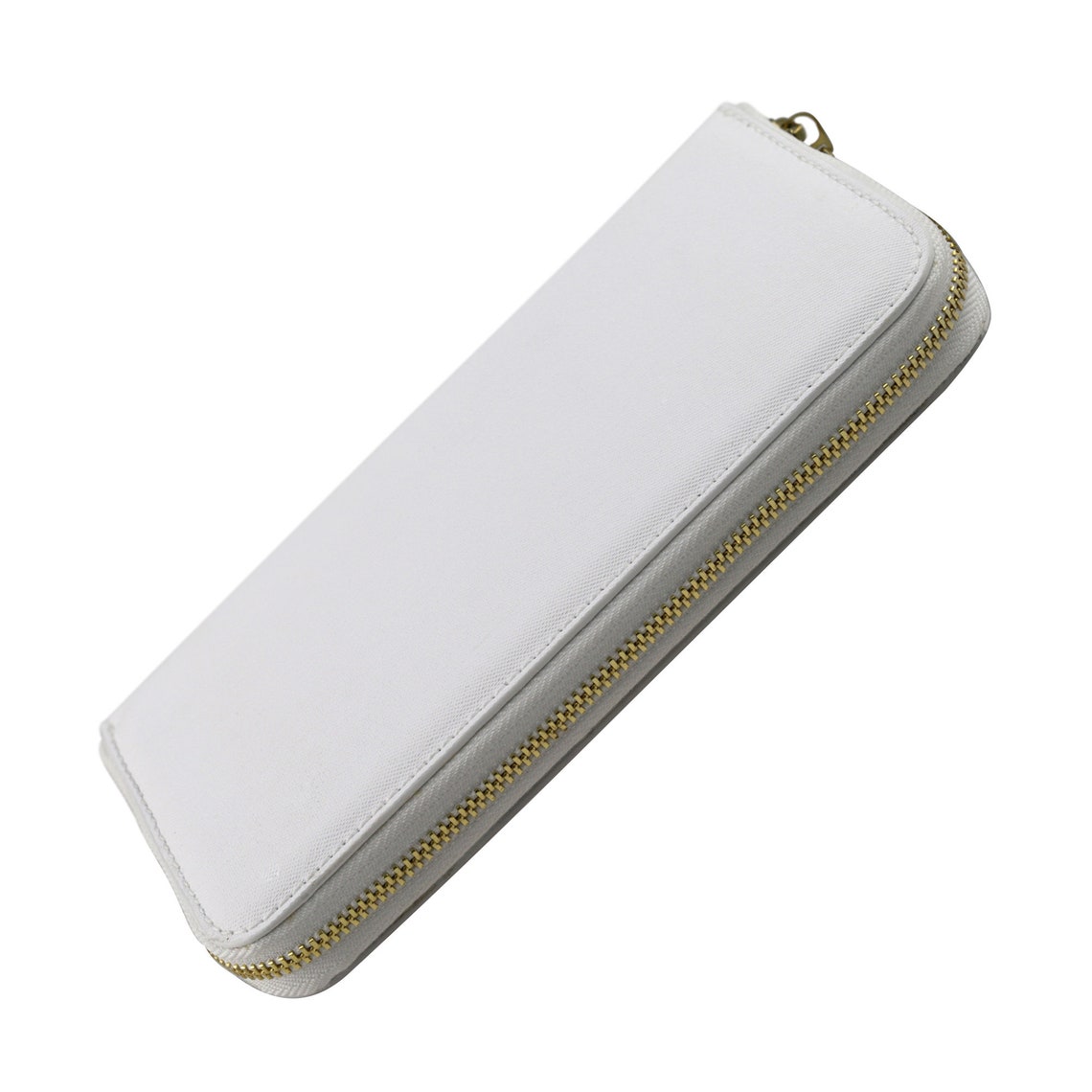 White Leather Wallet for Women Allaround Zipper Wallet Etsy New Zealand