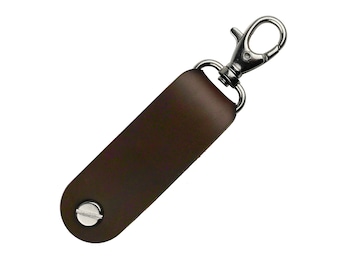 Schlüsselorganizer mit Niete, personalisierter Schlüsselanhänger mit Karabiner und kompaktem Orbitkey-Design