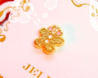 Gingerbread Stud Earrings - 18k Gold