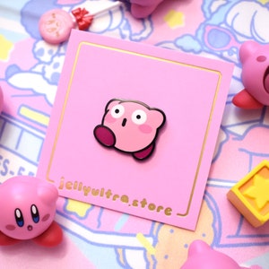 Surprised Korb Enamel Pin