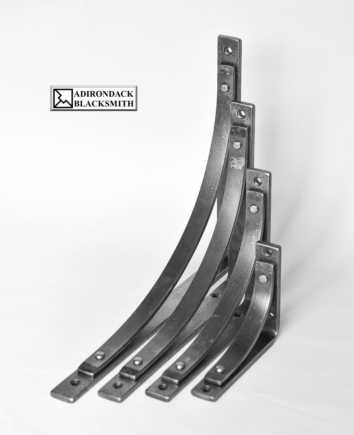 Iron Shelf Brackets Heavy Duty Shelf Brackets Hand Etsy