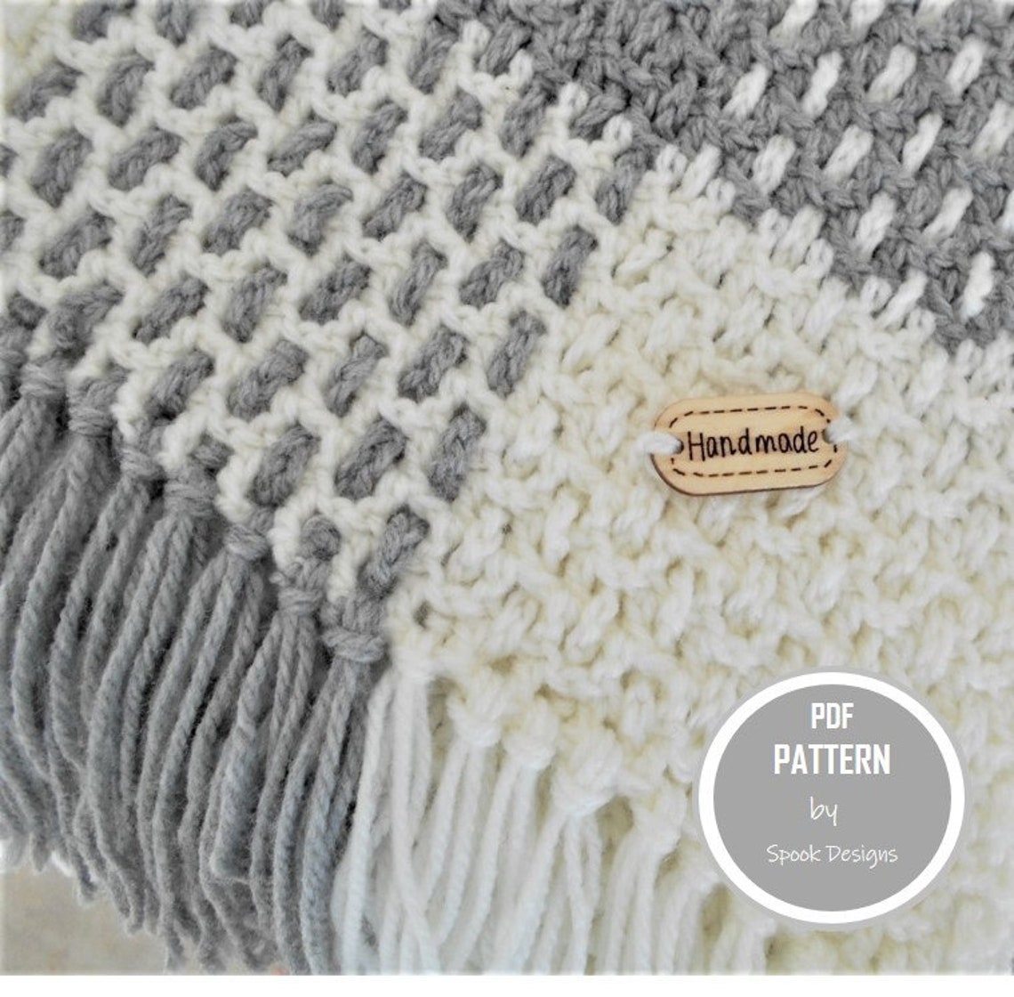 BABY BLANKET Crochet Plaid Baby Blanket /Knee Rug / PDF Etsy