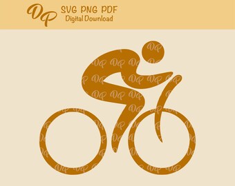 Cycling SVG | DP122 | Triathlon | PNG | PDF | Digital Download