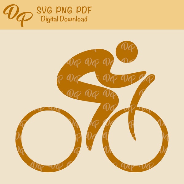 Cycling SVG | DP122 | Triathlon | PNG | PDF | Digital Download
