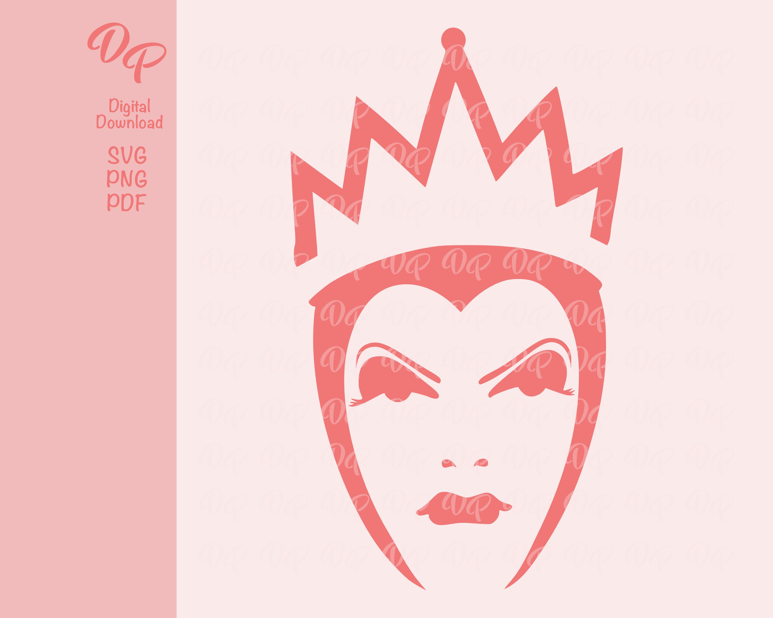 Download Evil Queen Dp115 Halloween Svg Png Digital Download Etsy