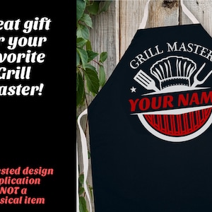 Custom Grill Master SVG DP226 PNG PDF Digital Download image 2