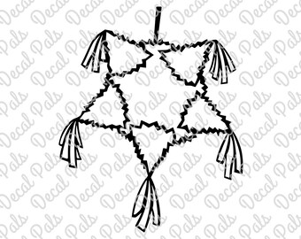 Pinata | #DP99-0140 | Mexican cut design | FCM, SVG file formats | ***Not a physical item***