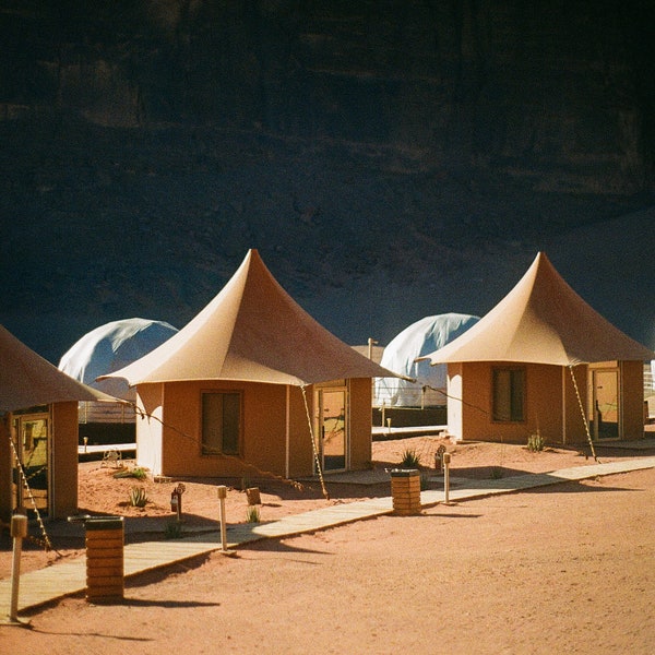 Wadi Rum Hotel - Photo Print (Signed!) | Wadi Rum Jordan | Arab Photography | Portrait | MENA | SWANA | Levant | Desert Photography