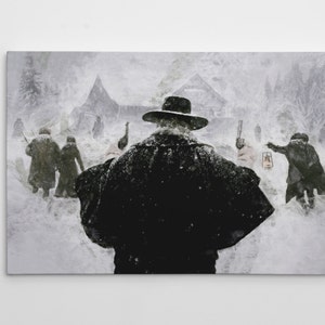 The Hateful Eight - Canvas Movie Wall Art
