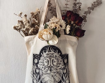 LAST CHANCE* Old Soul Tote Bag | Eco conscious certified organic cotton tote