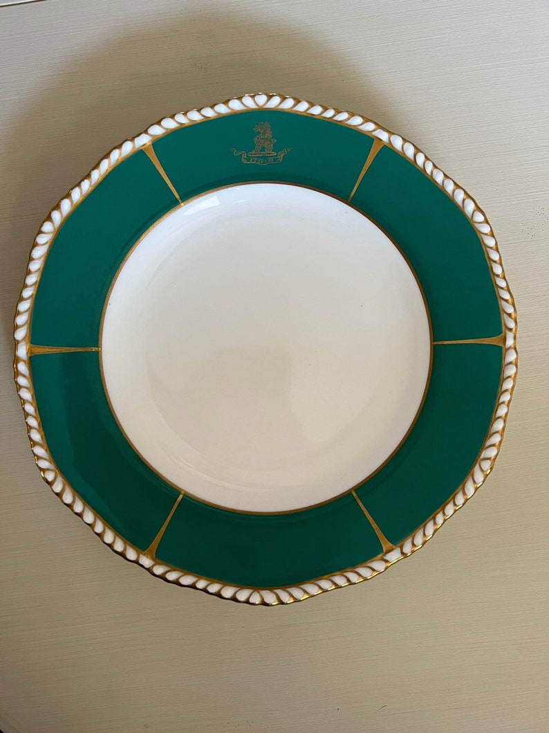 Gilded Age Porcelain Dinner Plates Set of 12 - Etsy