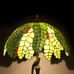 Gebrandschilderd glaslamp, tafellamp, keukenlicht, bedlamp, nachtkastjelamp, staande lamp, woondecoratie, kantoordecor, decor nachtkastje