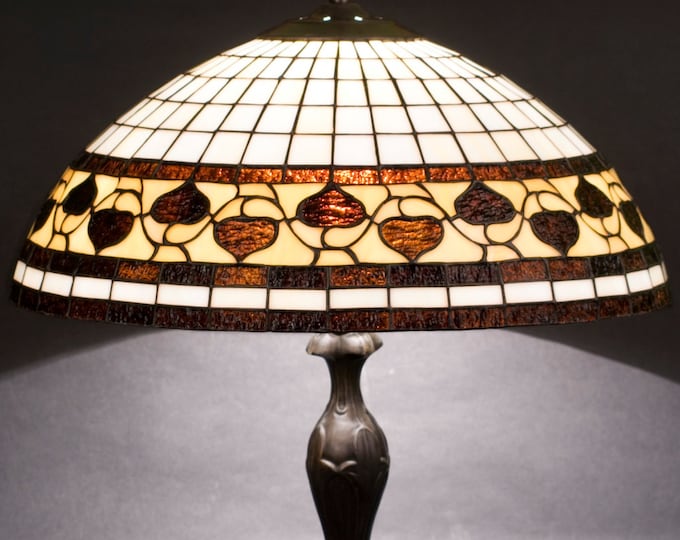 Stained Glass Lamp, Acorn, Table Lamps, Desk Lamp, Library Lights, Reading Lamp, Reading Lights, Stained Glass Art, Bedside Lamp, Table Lamp