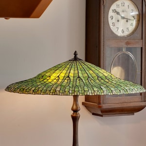 ステンドグラス　ティファニーランプ⭐︎グリーン⭐︎とんぼ Amazon.co.jp: ティファニースタイルのステンドグラステーブル