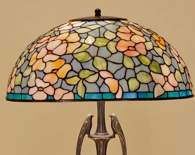 Stained Glass Lamp, Reading Lamp, Home Decor, Bespoke Glass, Table Lamp, Desk Lamp, Standing Lamp, Reading Light, Tiffany Lamp, Library Lamp