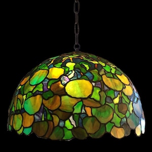 25&quot; Hydrangea, Tiffny lamp, Modern Pendant Lamp, Design Lamp, Stained Glass Lamp, Design Hanging Lamp, Home Decor, Pendant Lamps,