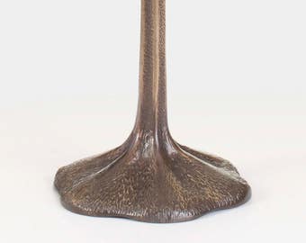 Mesh decorative lamp base. Tiffany lamp base. Metal lamp stand. Brass lamp stand. Lamp hardware.  Base for table lamp.