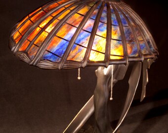 Tiffany flying 2024 lady lamp