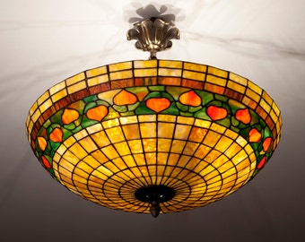 Stained Glass Ceiling Lamp, Ceiling Light, Pendant Light, Chandelier Lamp, Acorn Pendant, Pendant Light Fixture, Ceiling Lamp Shade, Lamp