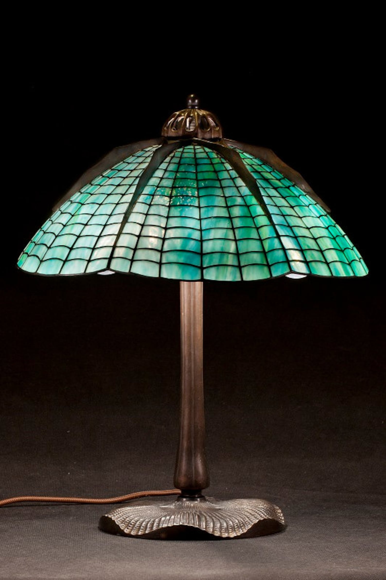 Tiffany Lamp Tiffany Lamp Replica Stained Glass Table Lamp Etsy