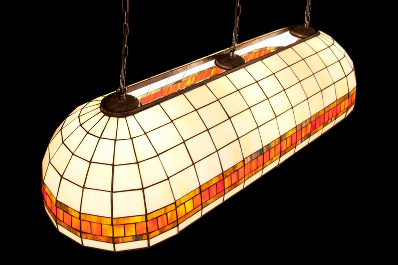 Island Light Pool Table Lamp Shade Billiard Room Decor Etsy