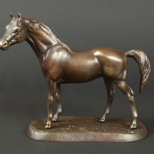 Metal Horse, Horse Scuplture, Horse Figurine, Horse Statue, Brass Horse, Metal Horse, Horse Gift