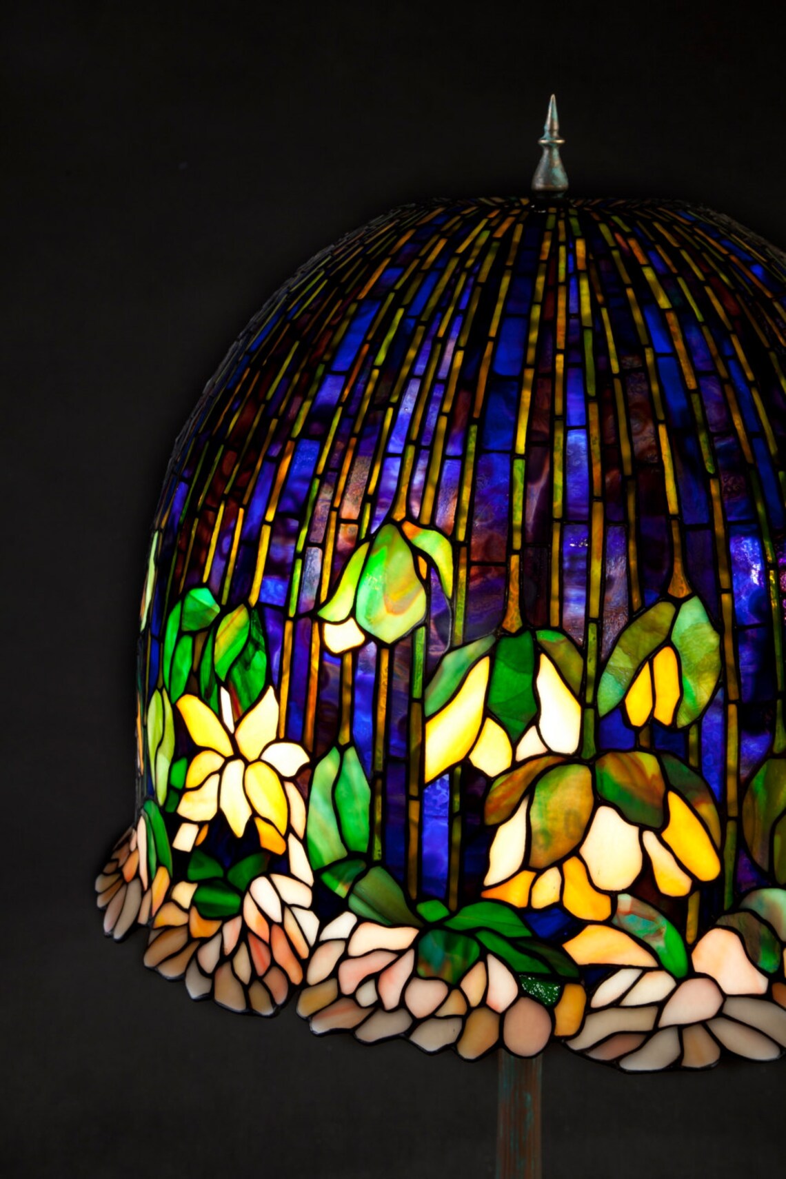 18 Lotus Tiffany Lampe Lampe Tischlampe - Etsy.de