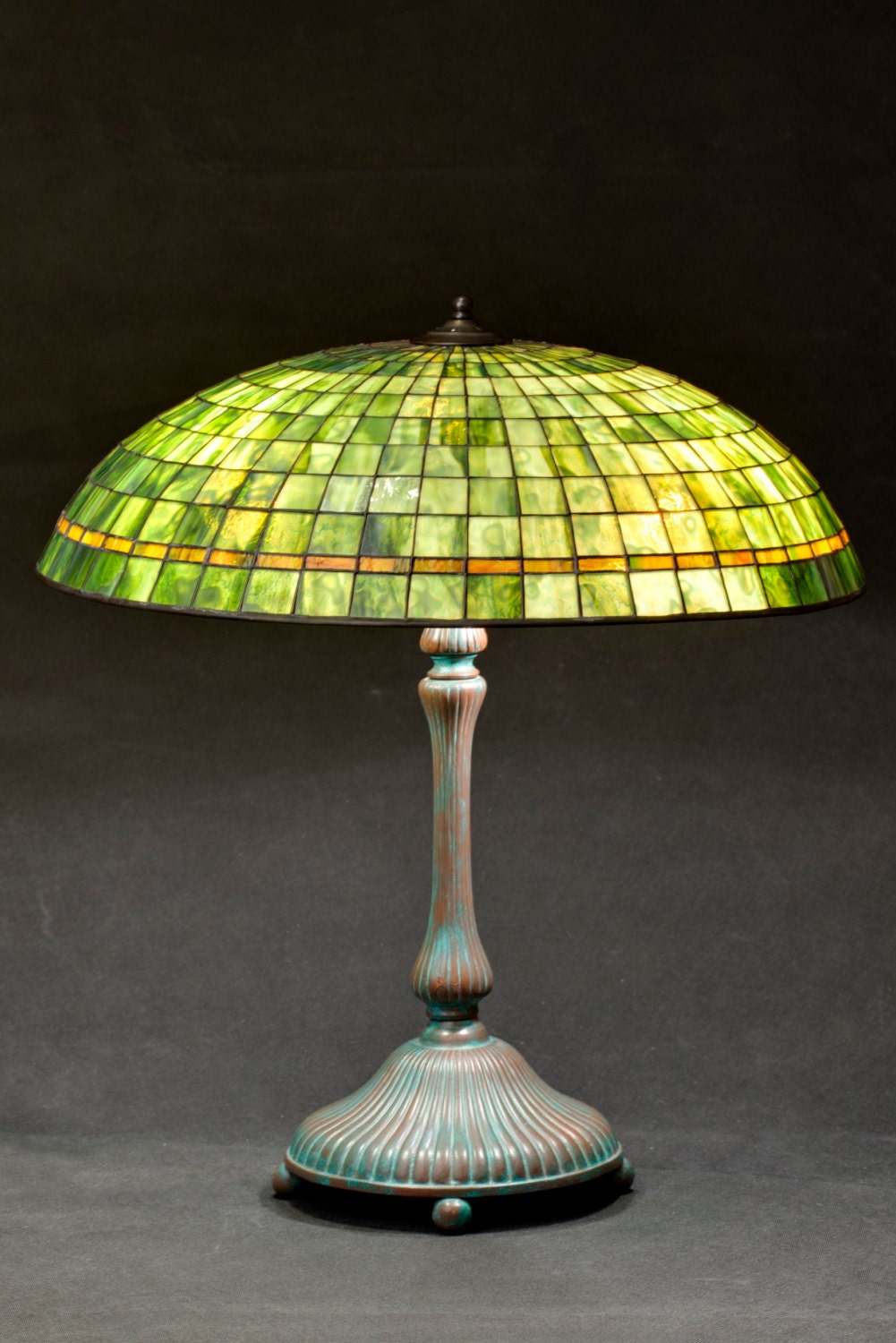 Library lamps 2025 green shade