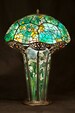 Cobweb, Tiffany lamp, Bedside lamp, Living Room Decor, Lamp, Desk lamp, Mosaic lamp base, Table lamp, Stained glass, Art Nouveau, lamp, 