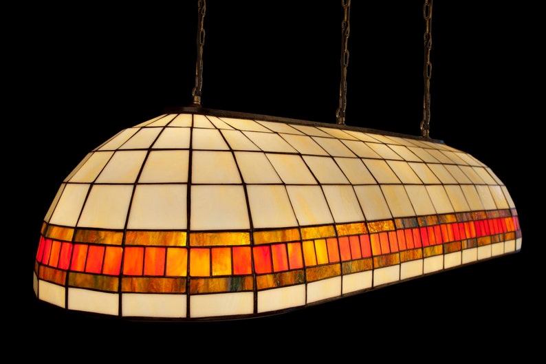 Island Light Pool Table Lamp Shade Billiard Room Decor Etsy
