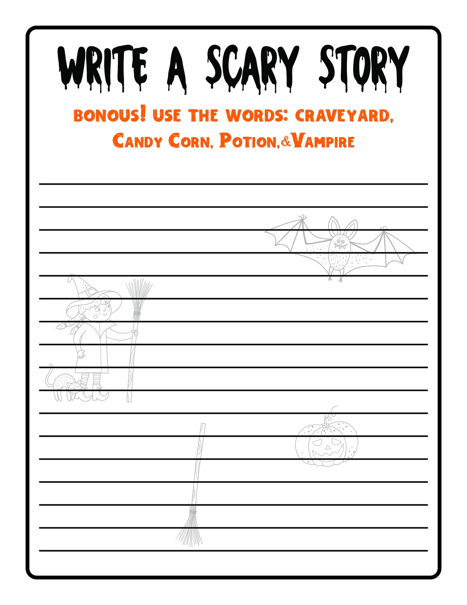 Halloween Coloring and Games Bundle-20 Printable Halloween - Etsy