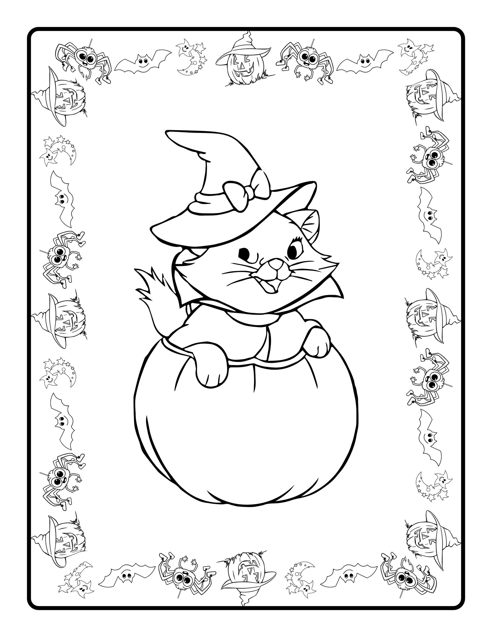 Halloween Coloring and Games Bundle-20 Printable Halloween - Etsy