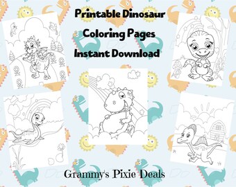 Dinosaur Coloring Pages–30 Printable Coloring Pages, Dinosaur Printable, Dinosaur Activities, Dinosaur Coloring Pages, Coloring For Kids