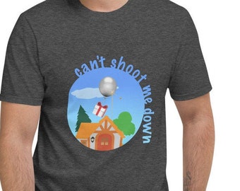 Can't Shoot Me Down - ACNH Metal Balloon presente camiseta