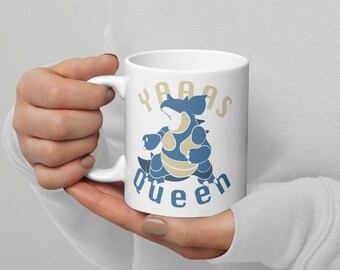 YAAAS Queen - Taza blanca brillante