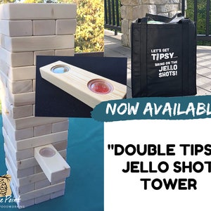 Double Tipsy Jello Shot Tower