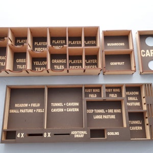 Insats för Caverna + Forgotten Folk Expansion