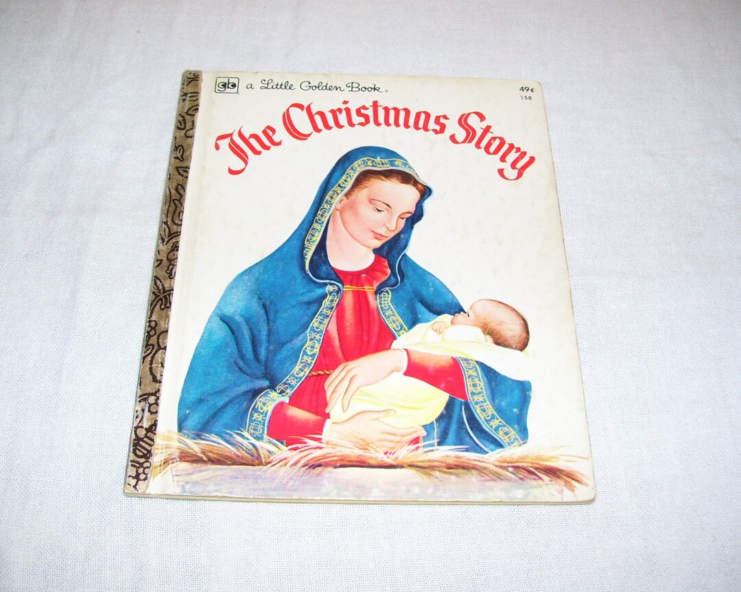 Little Golden Book the Christmas Story by June Werner HC 1976 Etsy
